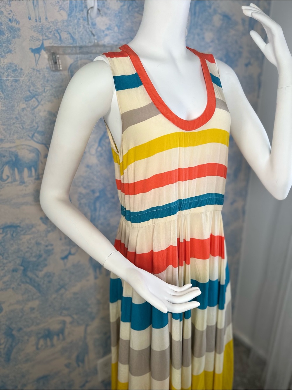 Marc by Marc Jacobs Simone multicolor stripe dress | perfect for France or Italy - Picture 3 of 11